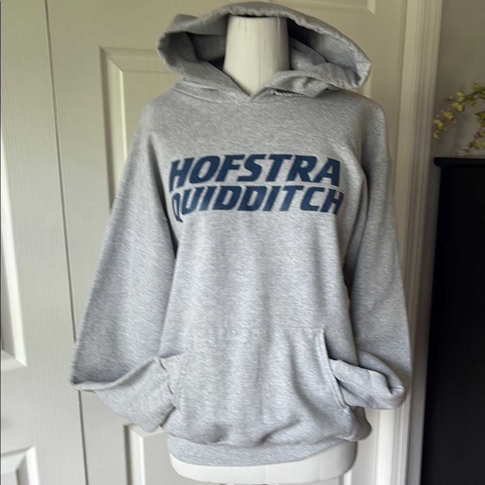 Gray Hofstra Quidditch Hoodie/Size M